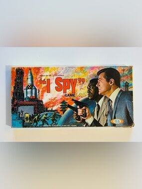 I SPY Game Board - Vintage TV Series Edition